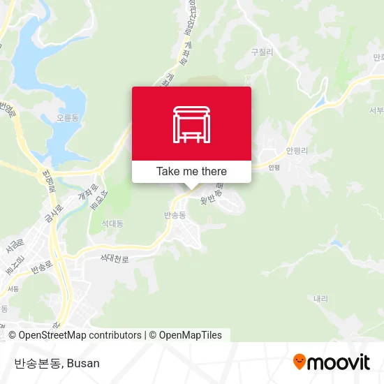 반송본동 map