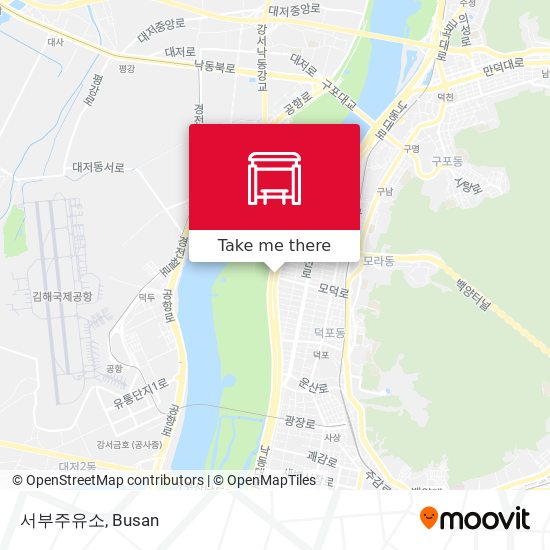 서부주유소 map