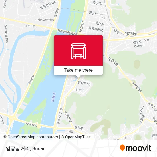 엄궁삼거리 map