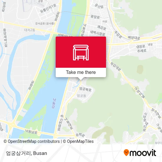엄궁삼거리 map