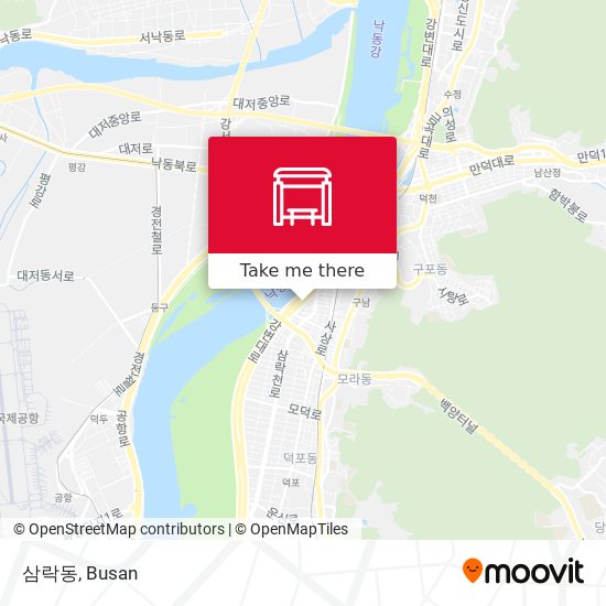 삼락동 map