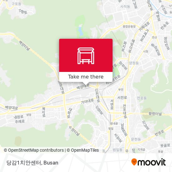 당감1치안센터 map