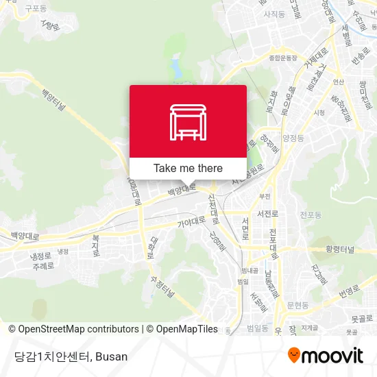 당감1치안센터 map