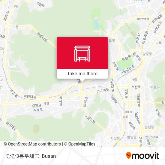 당감3동우체국 map