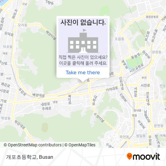 개포초등학교 map