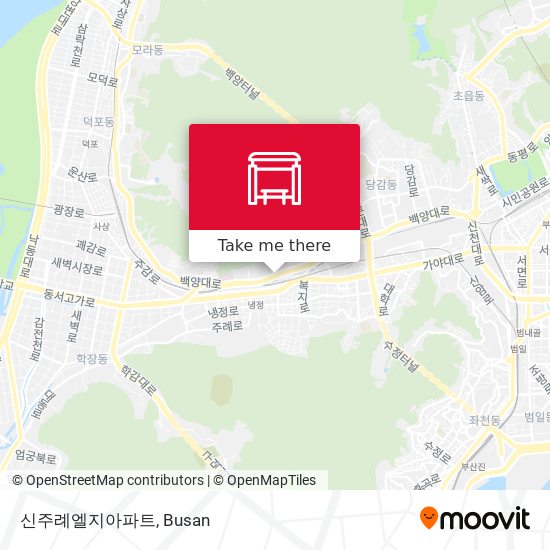 신주례엘지아파트 map
