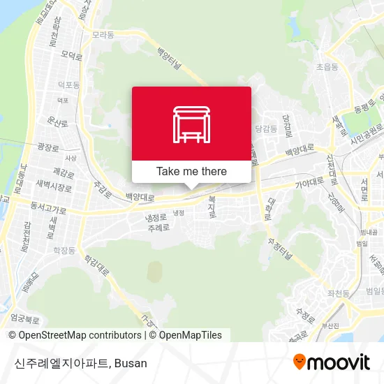 신주례엘지아파트 map