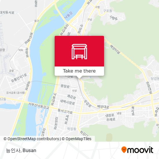 능인사 map