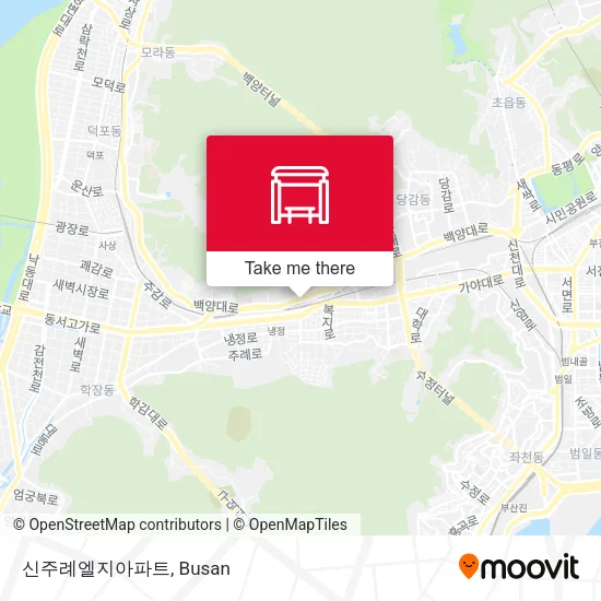 신주례엘지아파트 map