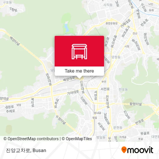 진양교차로 map