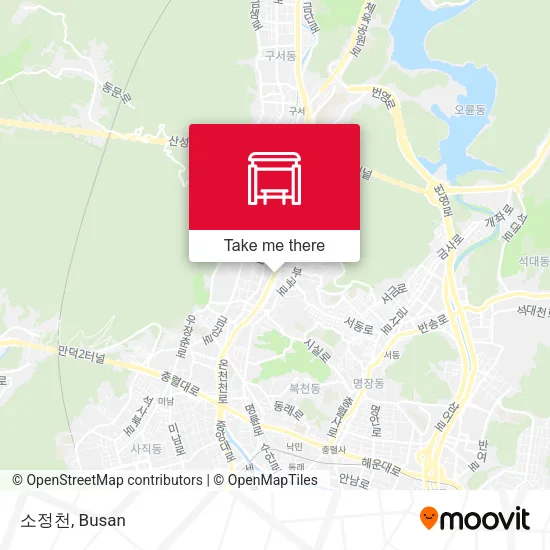 소정천 map