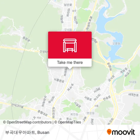 부곡대우아파트 map