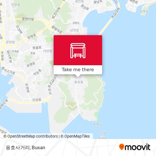 용호사거리 map