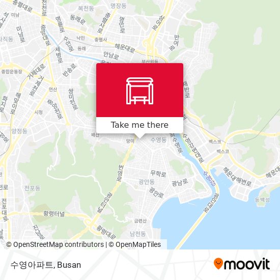수영아파트 map