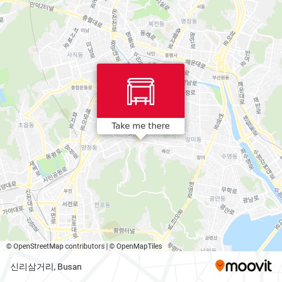 신리삼거리 map