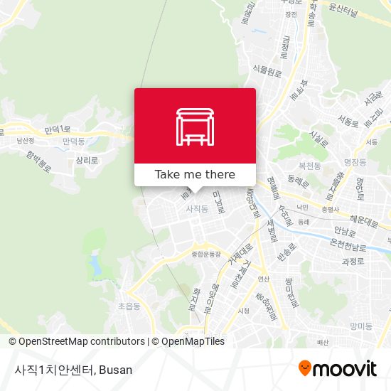 사직1치안센터 map