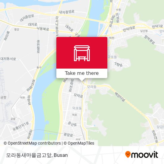 모라동새마을금고앞 map