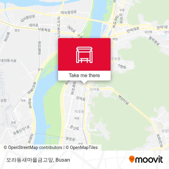 모라동새마을금고앞 map