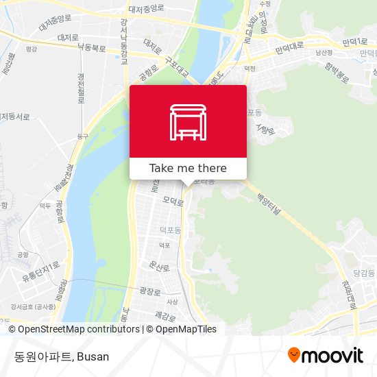 동원아파트 map