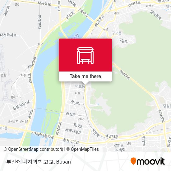 부산에너지과학고교 map