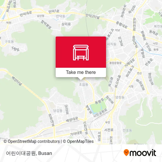 어린이대공원 map