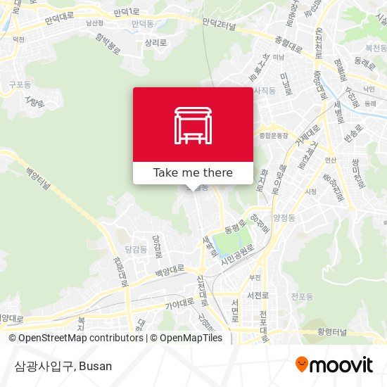 삼광사입구 map