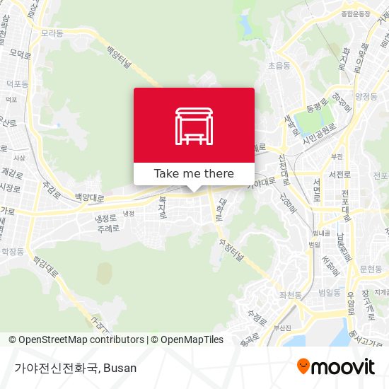 가야전신전화국 map