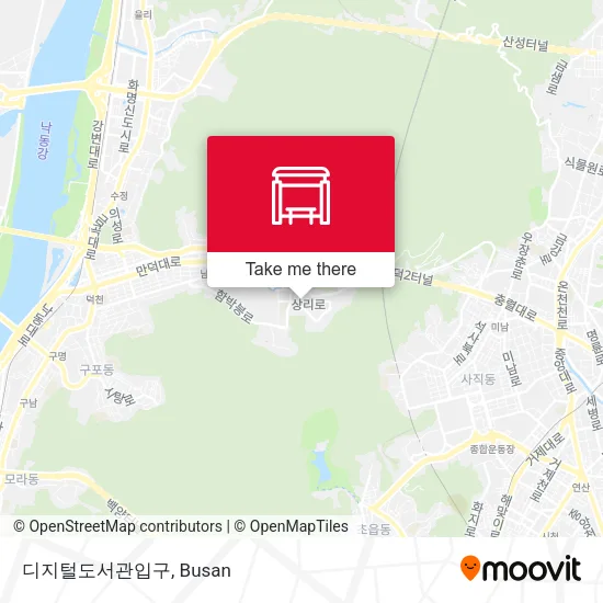 디지털도서관입구 map