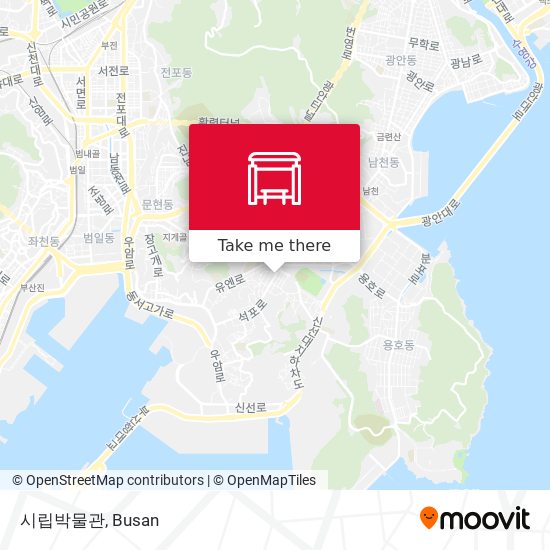 시립박물관 map