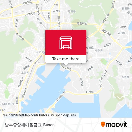 남부중앙새마을금고 map
