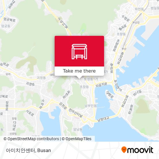 아미치안센터 map