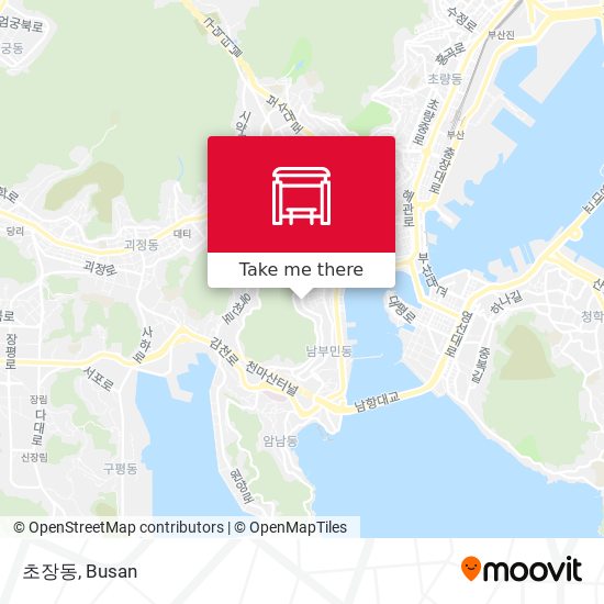 초장동 map