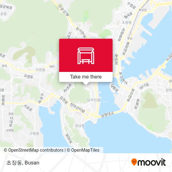 초장동 map