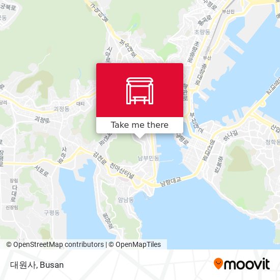 대원사 map