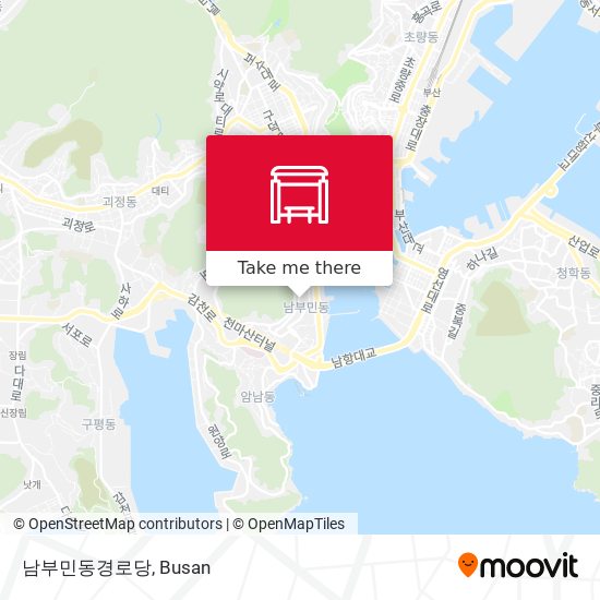 남부민동경로당 map