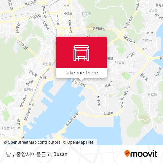 남부중앙새마을금고 map