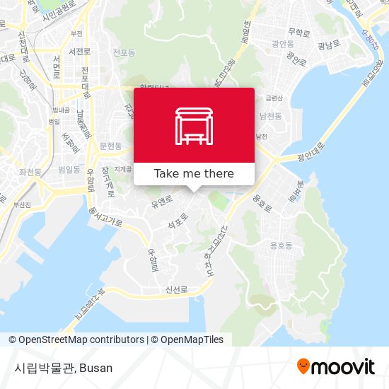 시립박물관 map