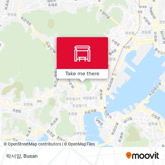 락서암 map