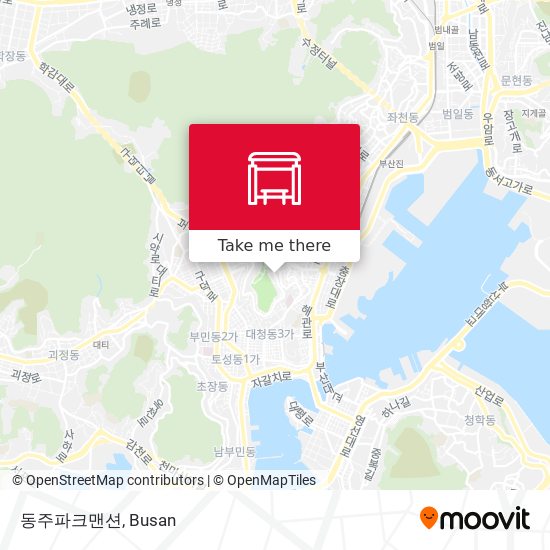 동주파크맨션 map