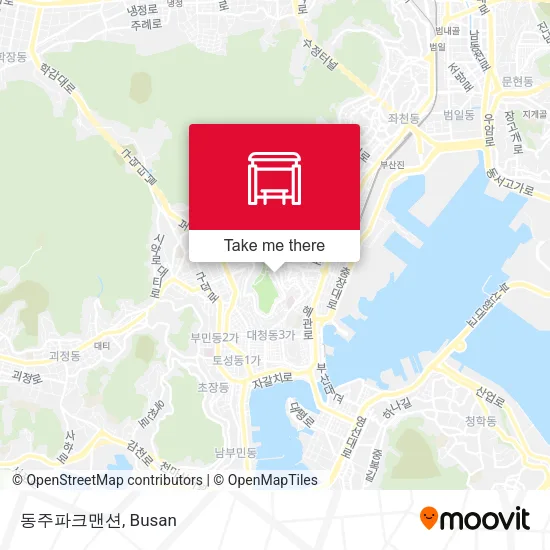 동주파크맨션 map
