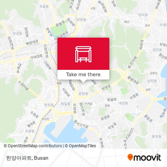 한양아파트 map