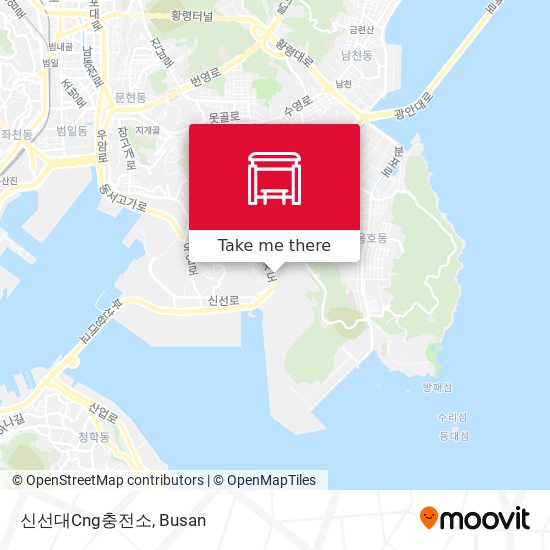 신선대Cng충전소 map
