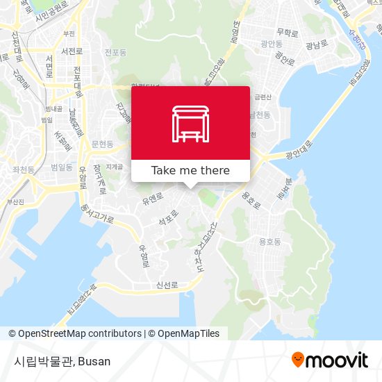 시립박물관 map