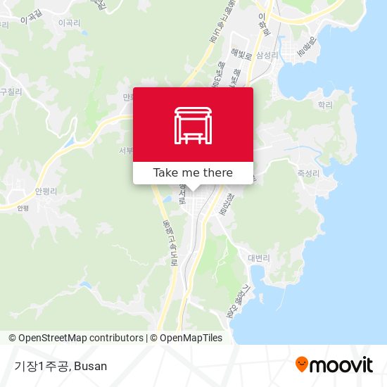 기장1주공 map