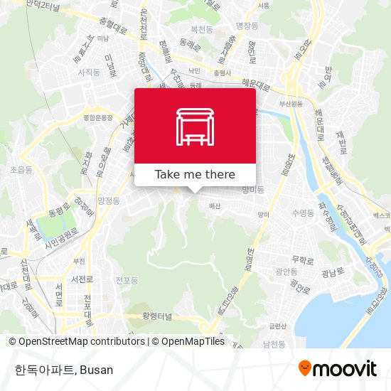 한독아파트 map