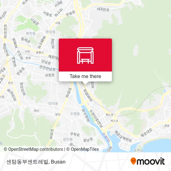 센텀동부센트레빌 map