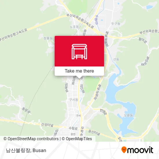 남산볼링장 map