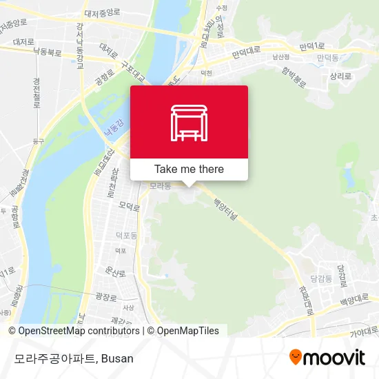 모라주공아파트 map