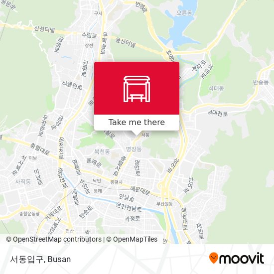 서동입구 map