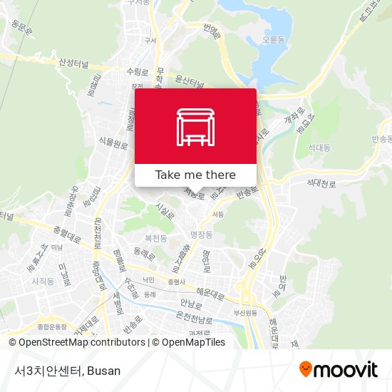 서3치안센터 map